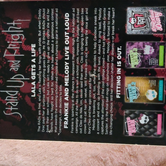 Monster high books, one journal - Picture 5 of 14